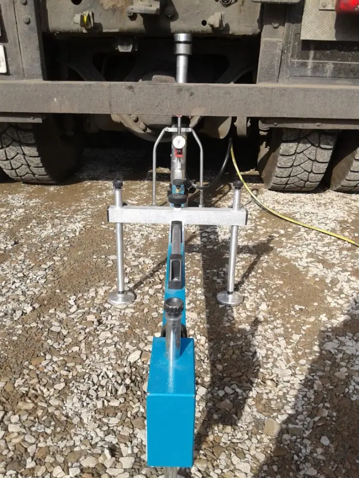 Badania nośności gruntu płytą dynamiczną 